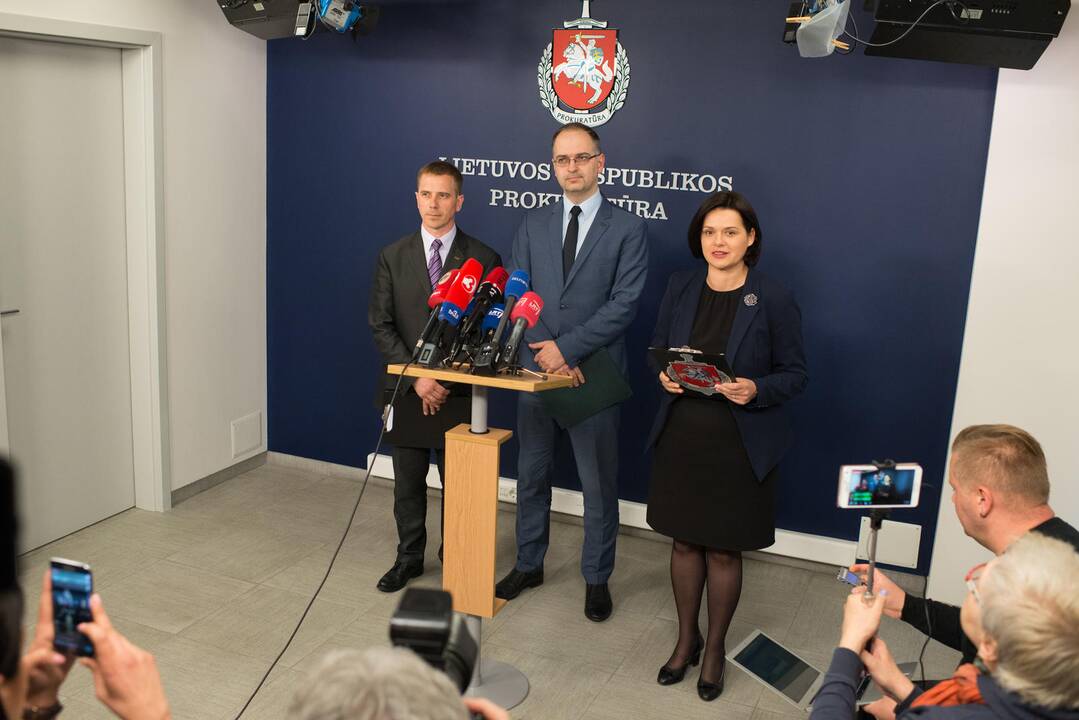 Spaudos konferencija dėl politinės korupcijos bylos
