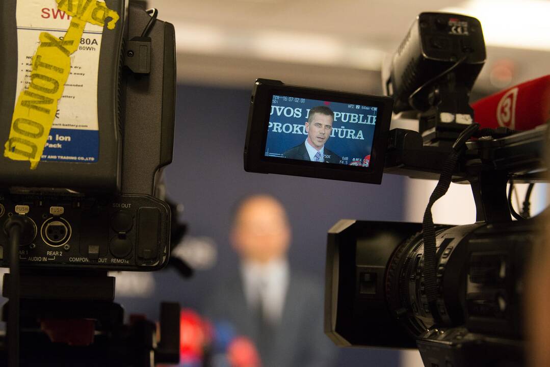 Spaudos konferencija dėl politinės korupcijos bylos