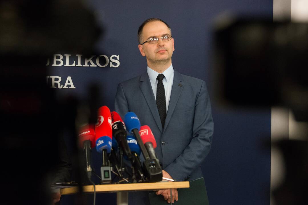 Spaudos konferencija dėl politinės korupcijos bylos