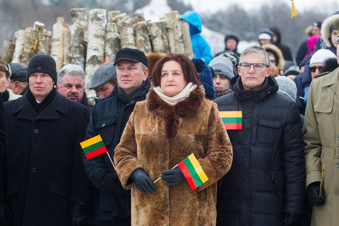 Iškilminga Lietuvos vėliavos pakėlimo ceremonija