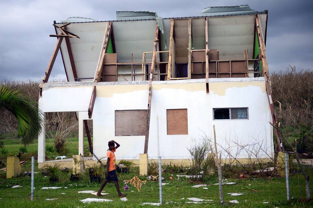 Vanuatu atsigauna po pragaištingos stichijos