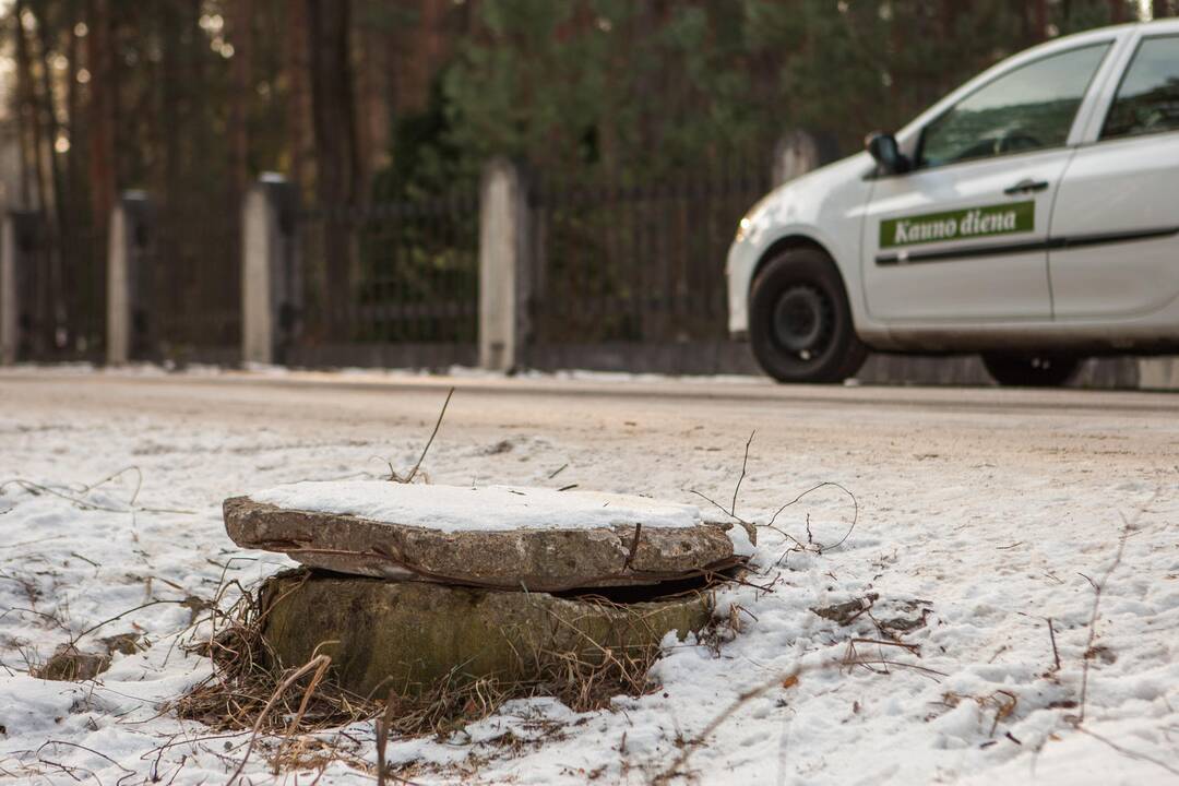 Mirtini spąstai – po storu betono dangčiu