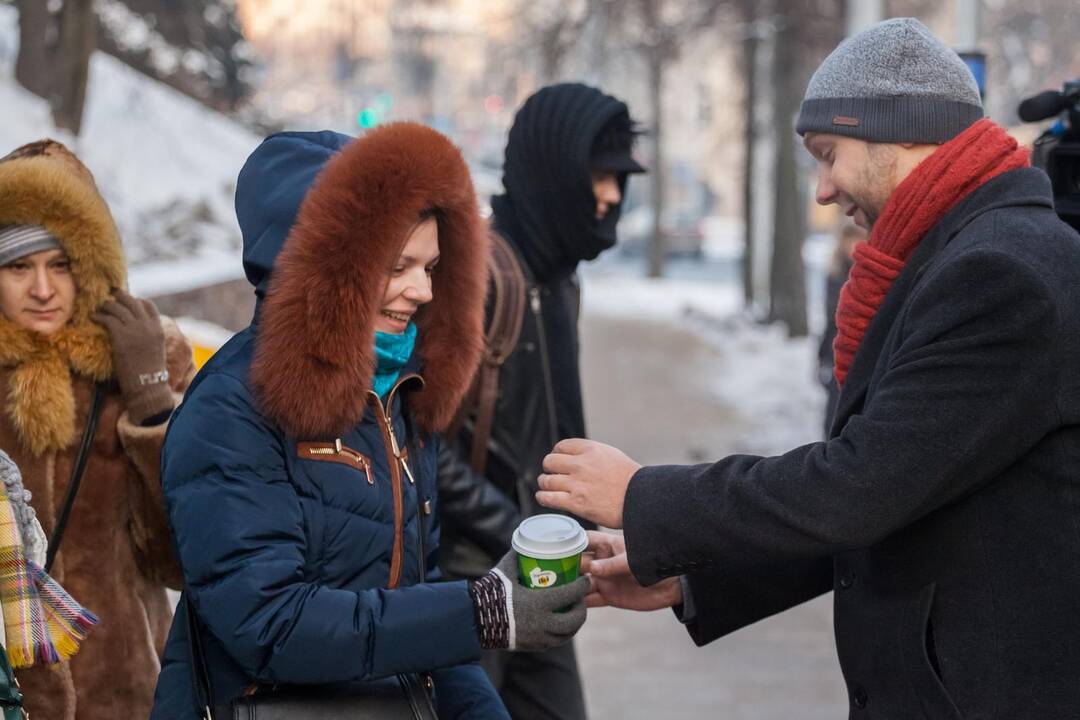 Vilniečiai sulaukė šiltos staigmenos