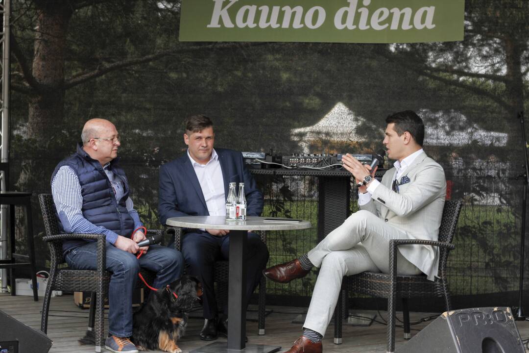 „Kauno dienos“ gimtadienis „Pilies sode“