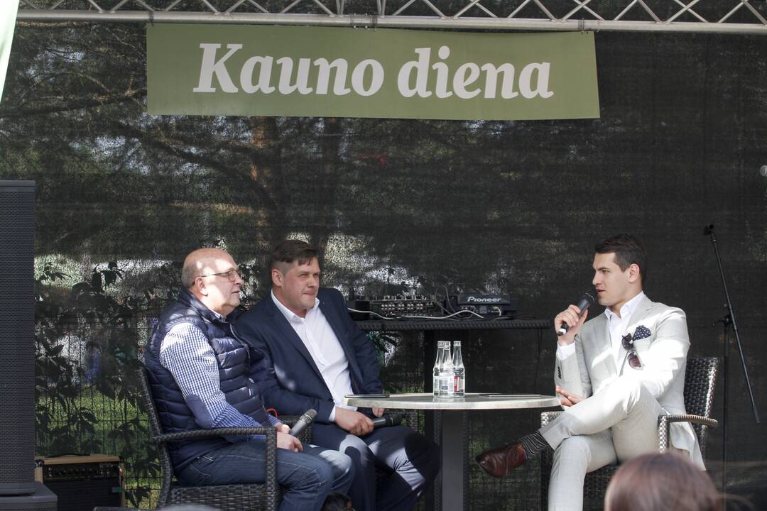 „Kauno dienos“ gimtadienis „Pilies sode“