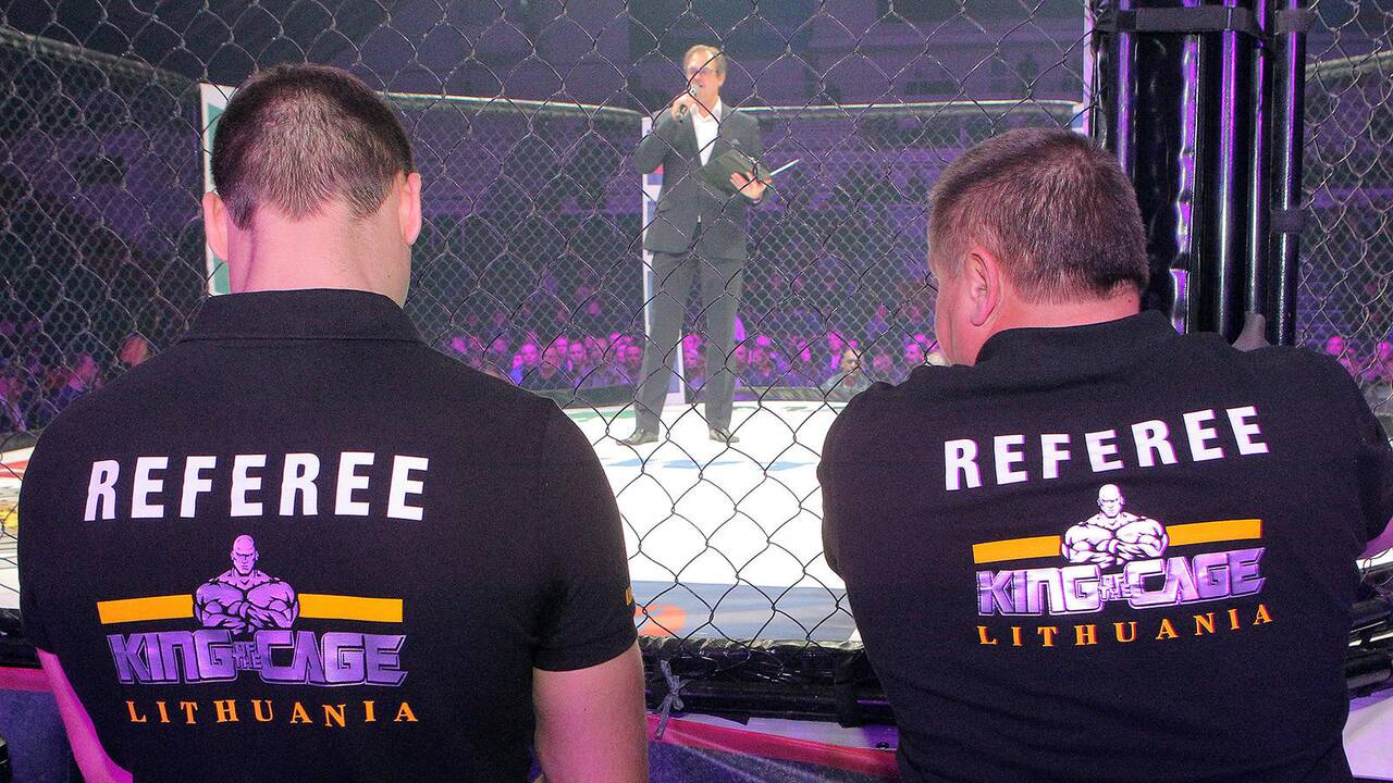 „King of the Cage“ Baltijos turas Kaune