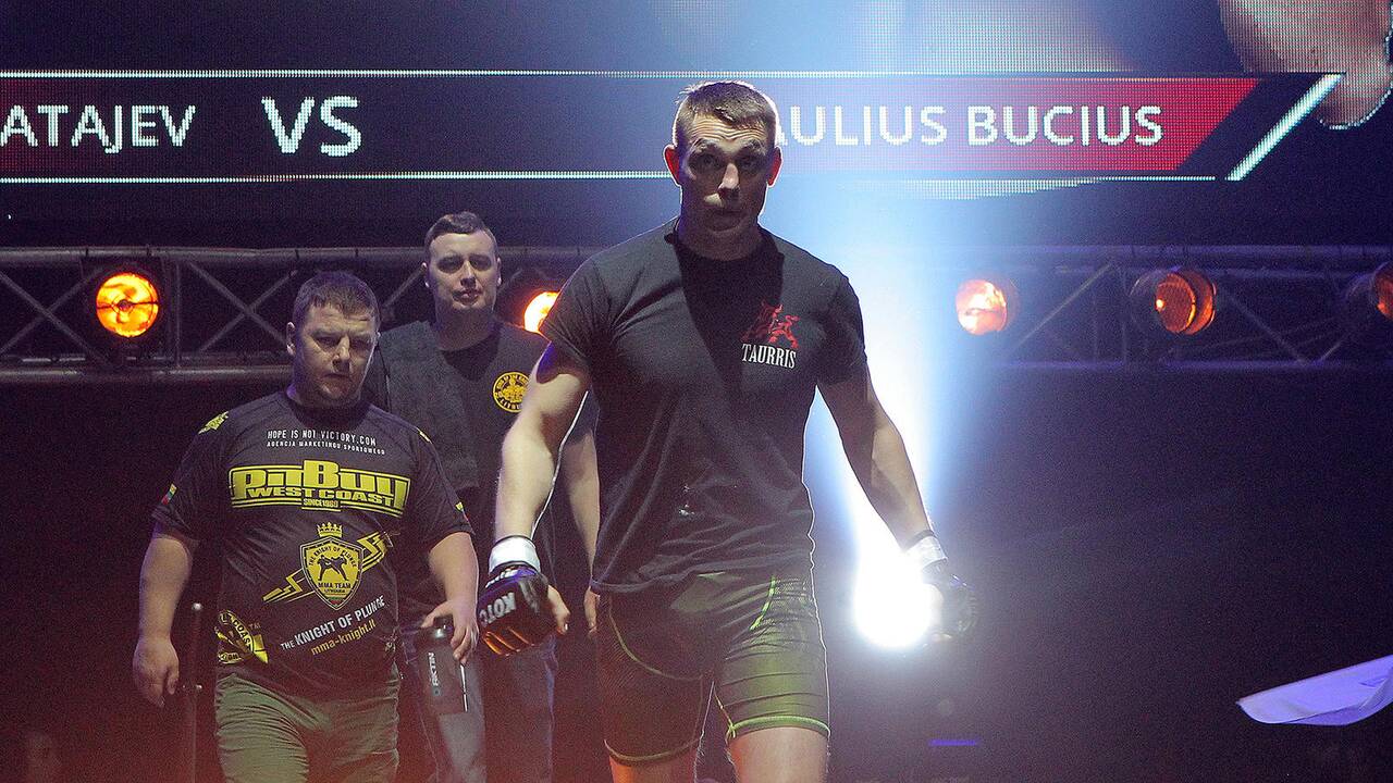 „King of the Cage“ Baltijos turas Kaune