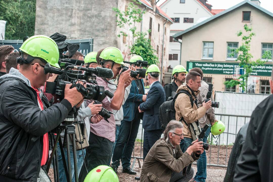 Prasidėjo Krepšinio namų statybos