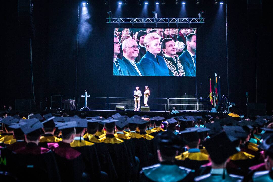 "Žalgirio" arenoje – KTU diplomų teikimai
