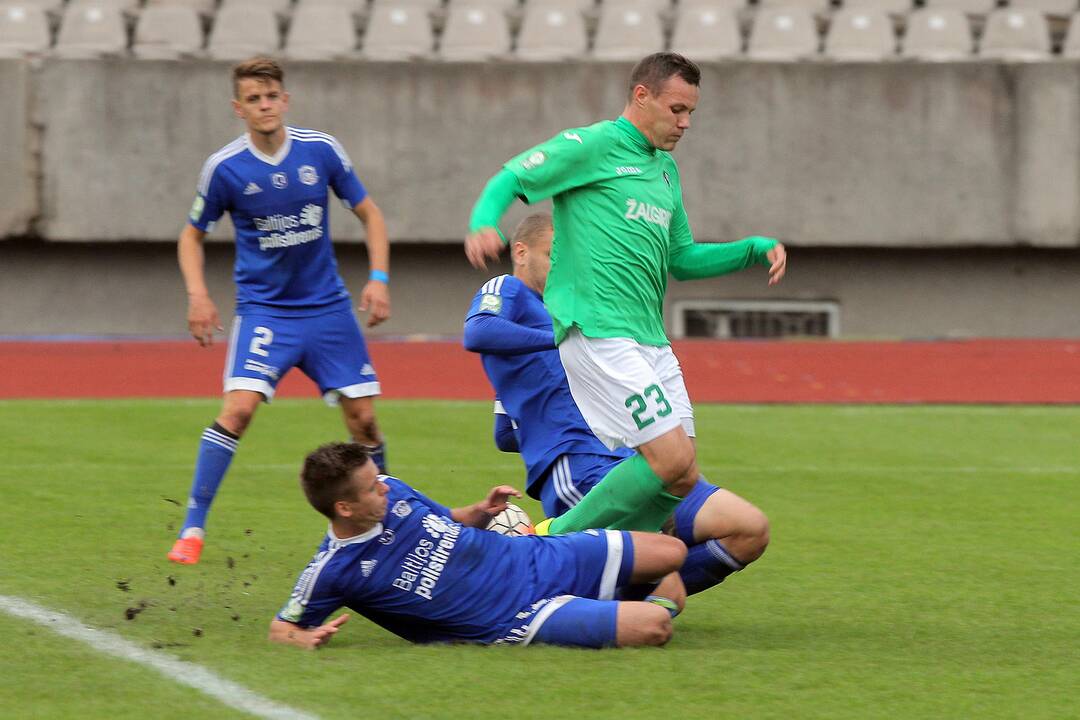 A lyga: „Kauno Žalgiris“ – „Utenis“ 1:1