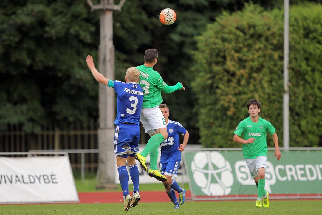 A lyga: „Kauno Žalgiris“ – „Utenis“ 1:1