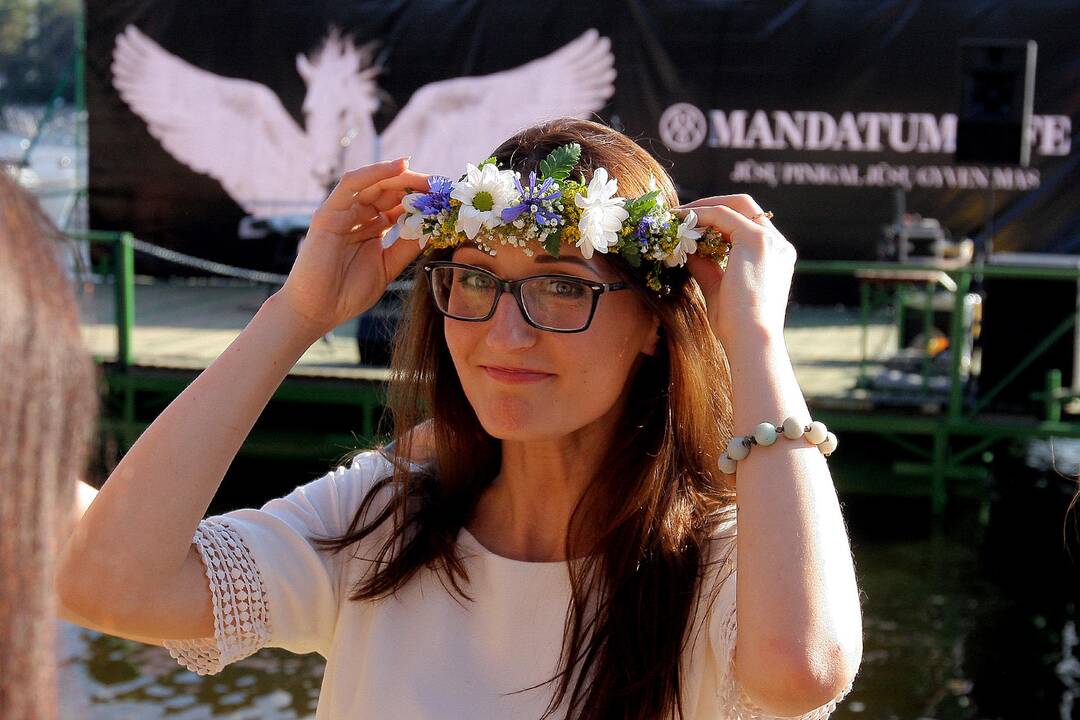 Laivų paradas Kauno mariose
