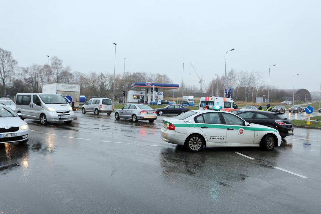 Avarija Liepų ir Šiaurinio pr. sankryžoje