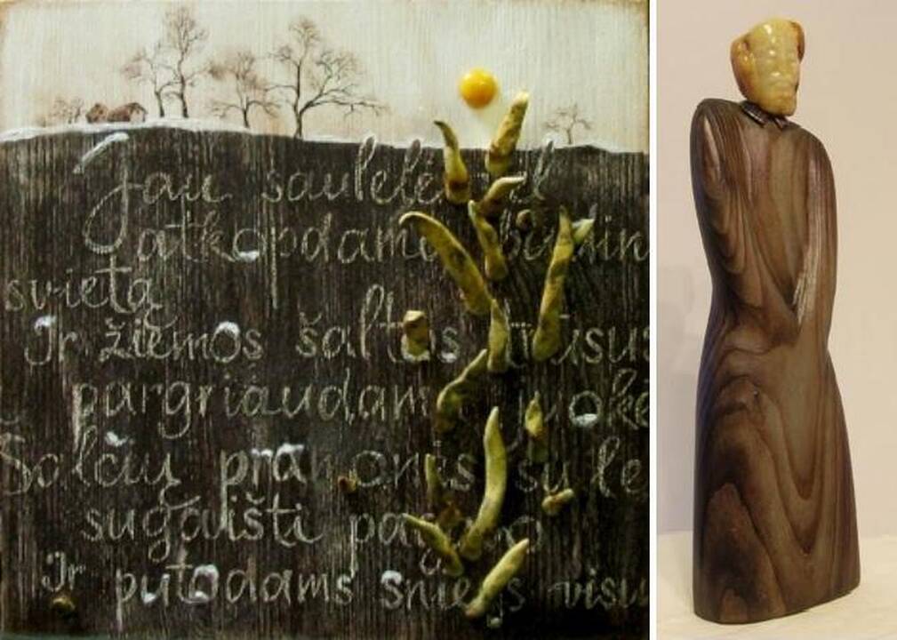 Lietuvos ir Rusijos dailininkai K.Donelaičiui nusilenks paroda su gintaru