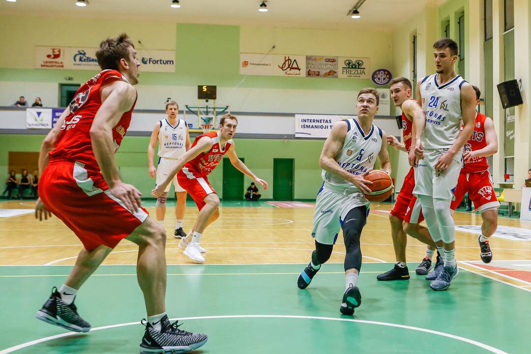 "Neptūnas-Akvaservis" - Šakių "Vytis" 58:69