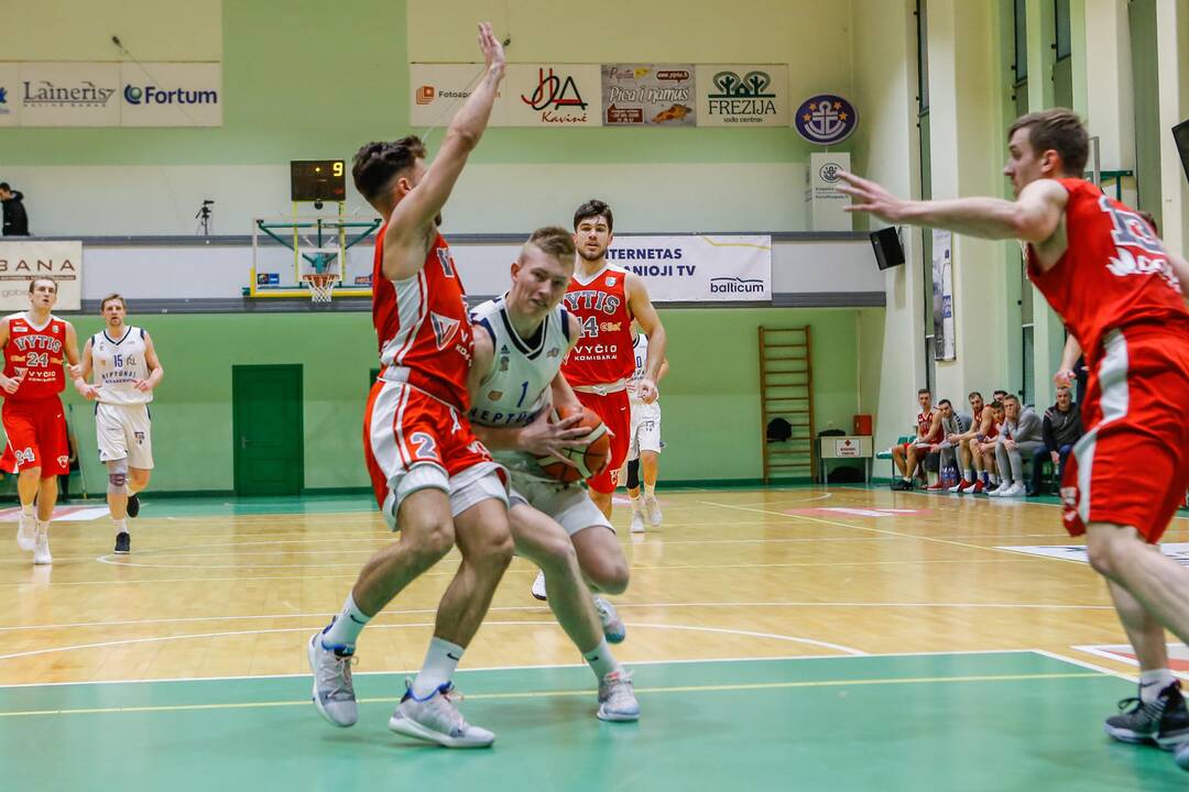 "Neptūnas-Akvaservis" - Šakių "Vytis" 58:69