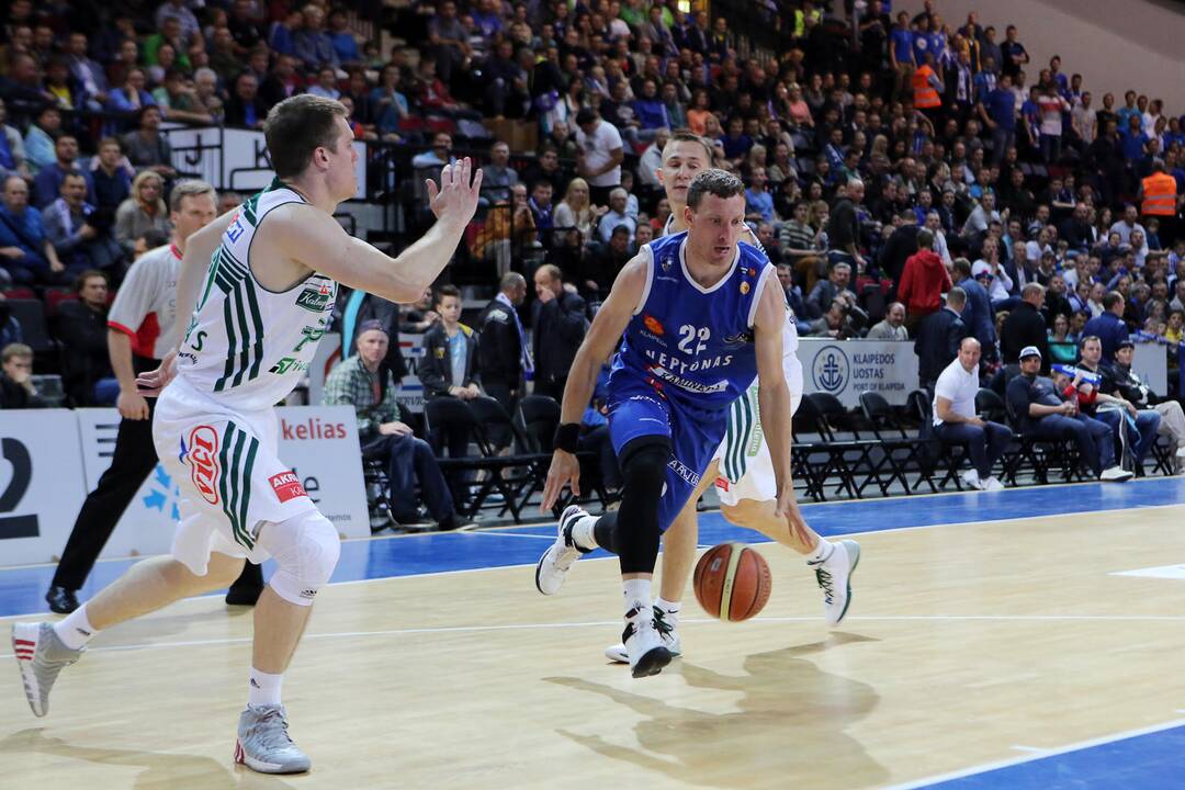 LKL finalas: "Neptūnas" - "Žalgiris" (trečiosios rungtynės)