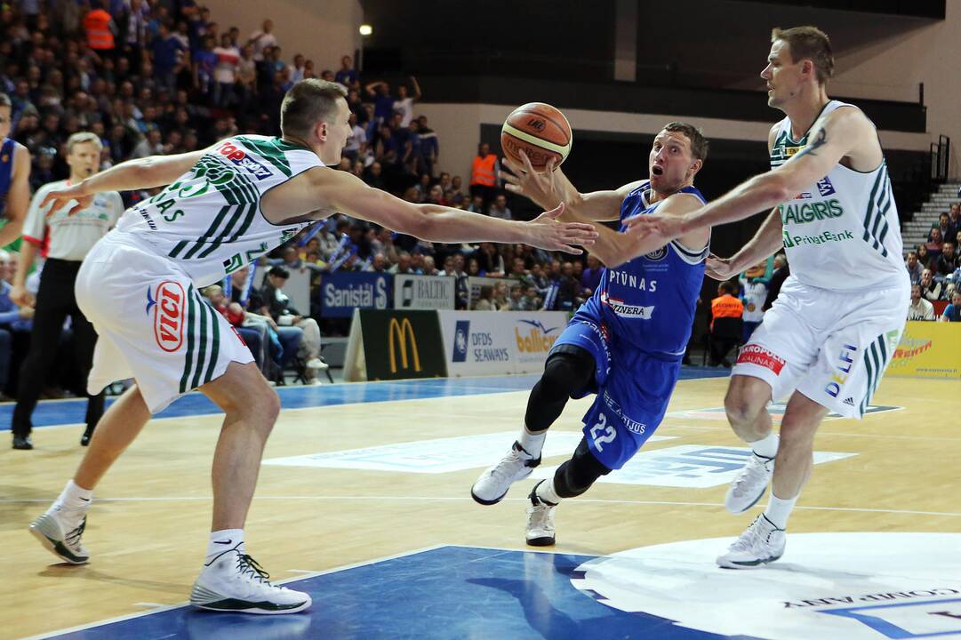 LKL finalas: "Neptūnas" - "Žalgiris" (trečiosios rungtynės)