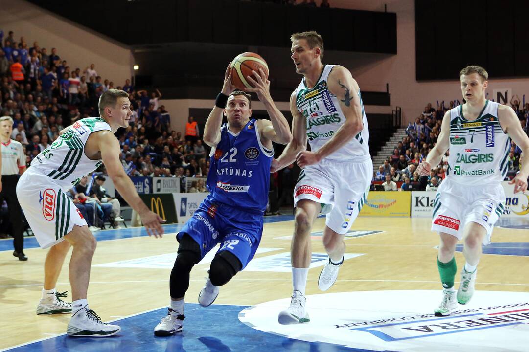 LKL finalas: "Neptūnas" - "Žalgiris" (trečiosios rungtynės)