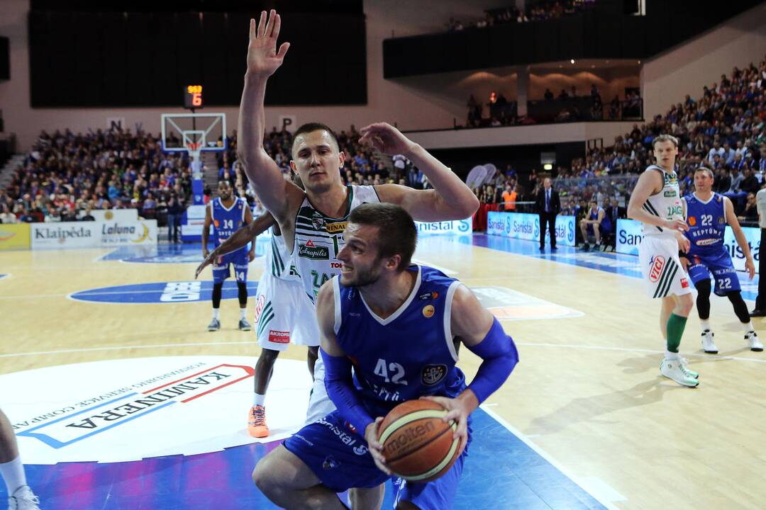 LKL finalas: "Neptūnas" - "Žalgiris" (trečiosios rungtynės)