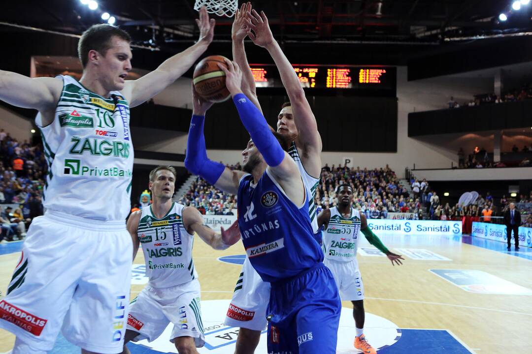 LKL finalas: "Neptūnas" - "Žalgiris" (trečiosios rungtynės)