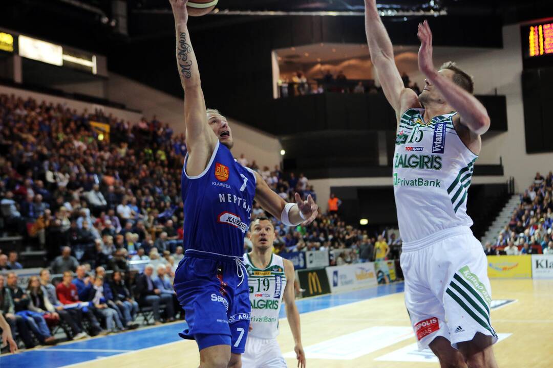 LKL finalas: "Neptūnas" - "Žalgiris" (trečiosios rungtynės)