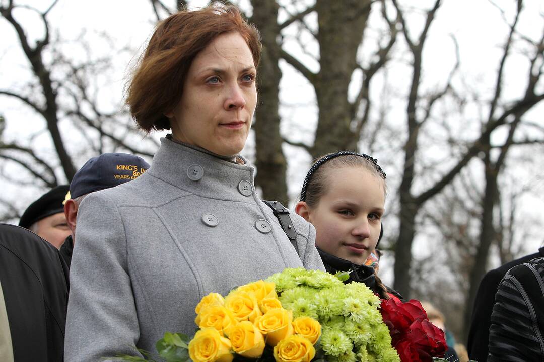 Memorialo žuvusiems karininkams atidengimas