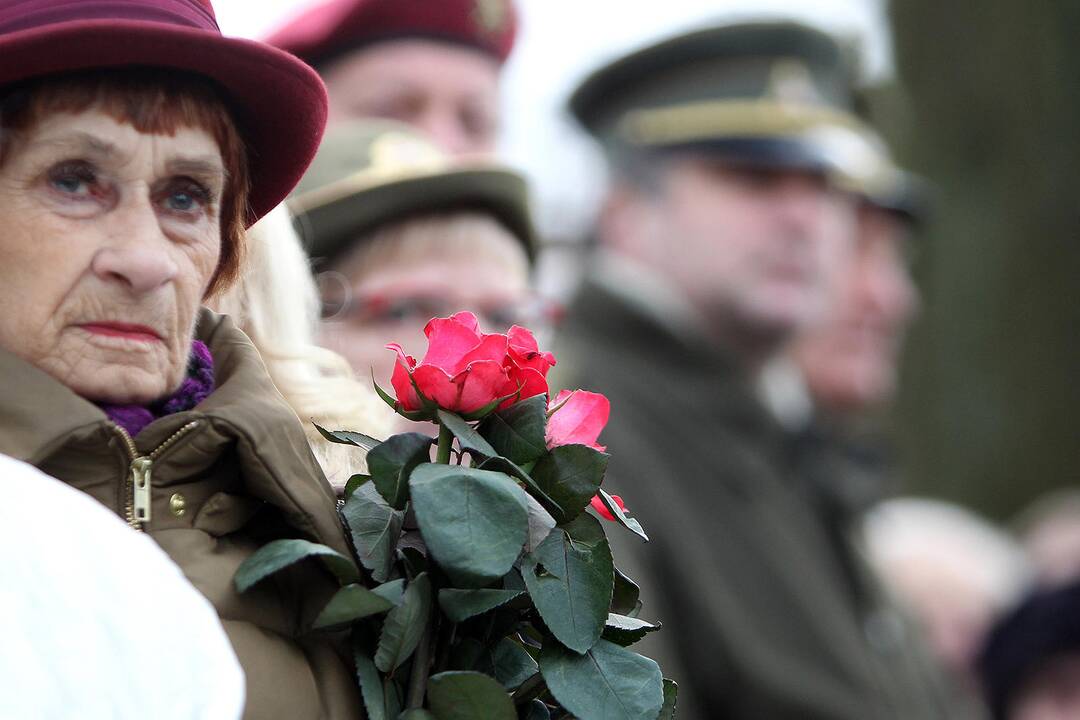 Memorialo žuvusiems karininkams atidengimas