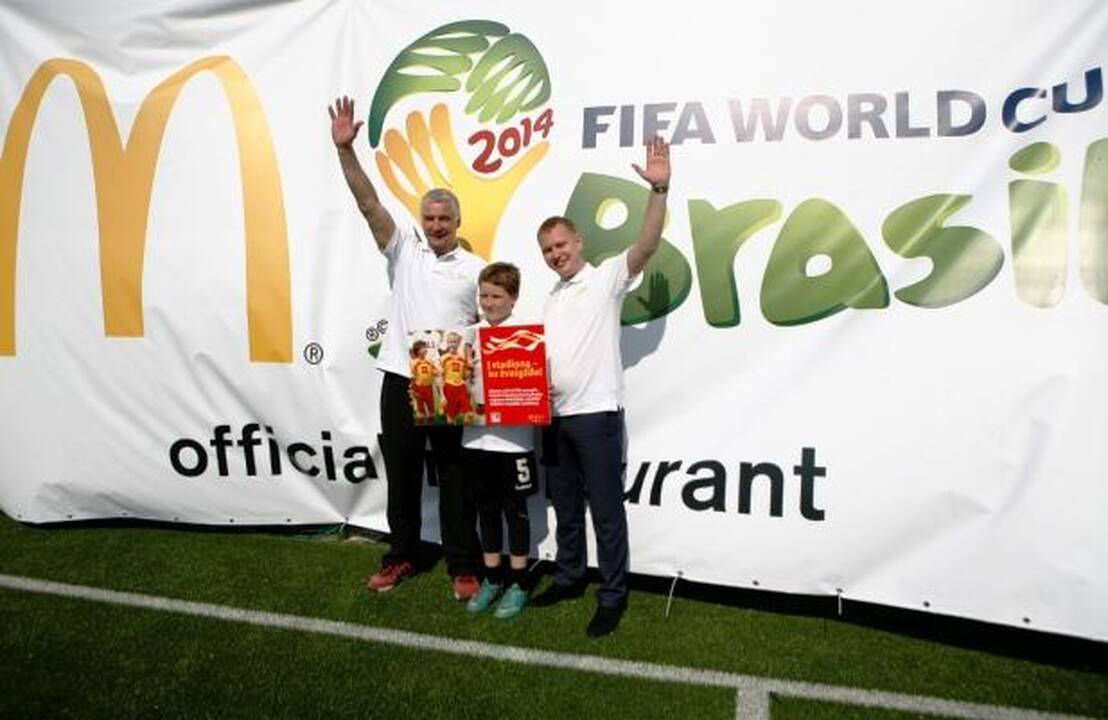 „Į stadioną su žvaigžde“ nugalėtoju tapo dešimtmetis