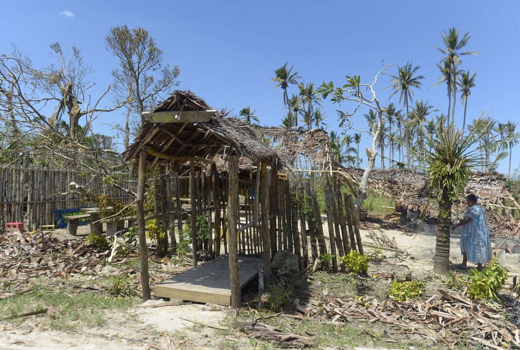 Vanuatu atsigauna po pragaištingos stichijos