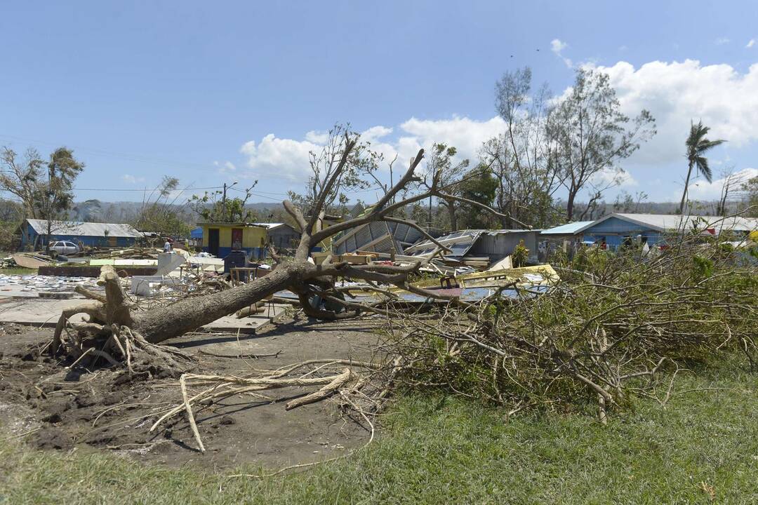 Vanuatu atsigauna po pragaištingos stichijos