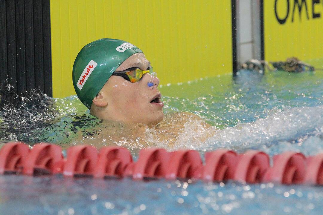 Antroji Lietuvos plaukimo pirmenybių diena