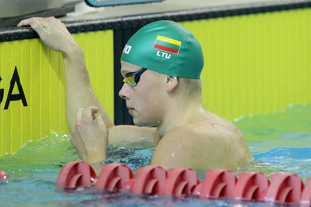 Antroji Lietuvos plaukimo pirmenybių diena