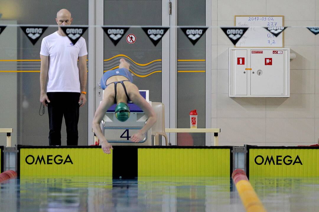 Prasidėjo Lietuvos plaukimo žiemos pirmenybės