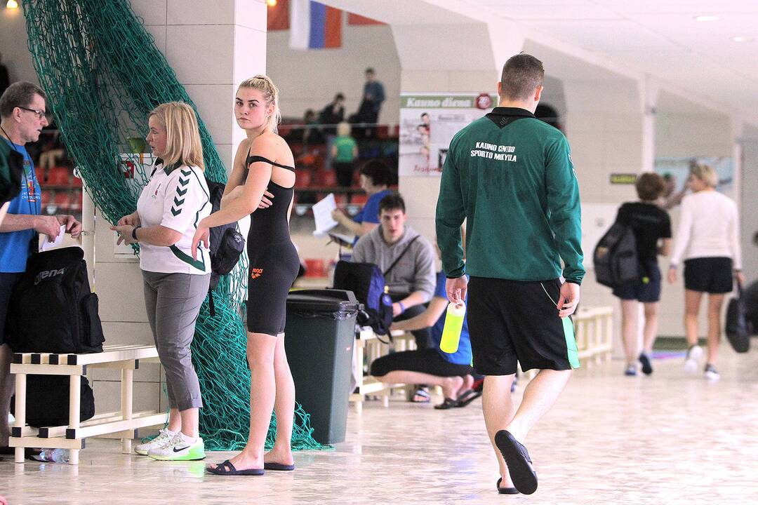 Prasidėjo Lietuvos plaukimo žiemos pirmenybės