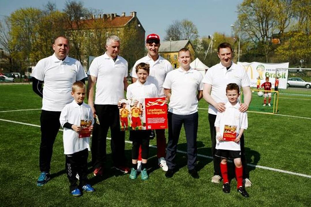 „Į stadioną su žvaigžde“ nugalėtoju tapo dešimtmetis