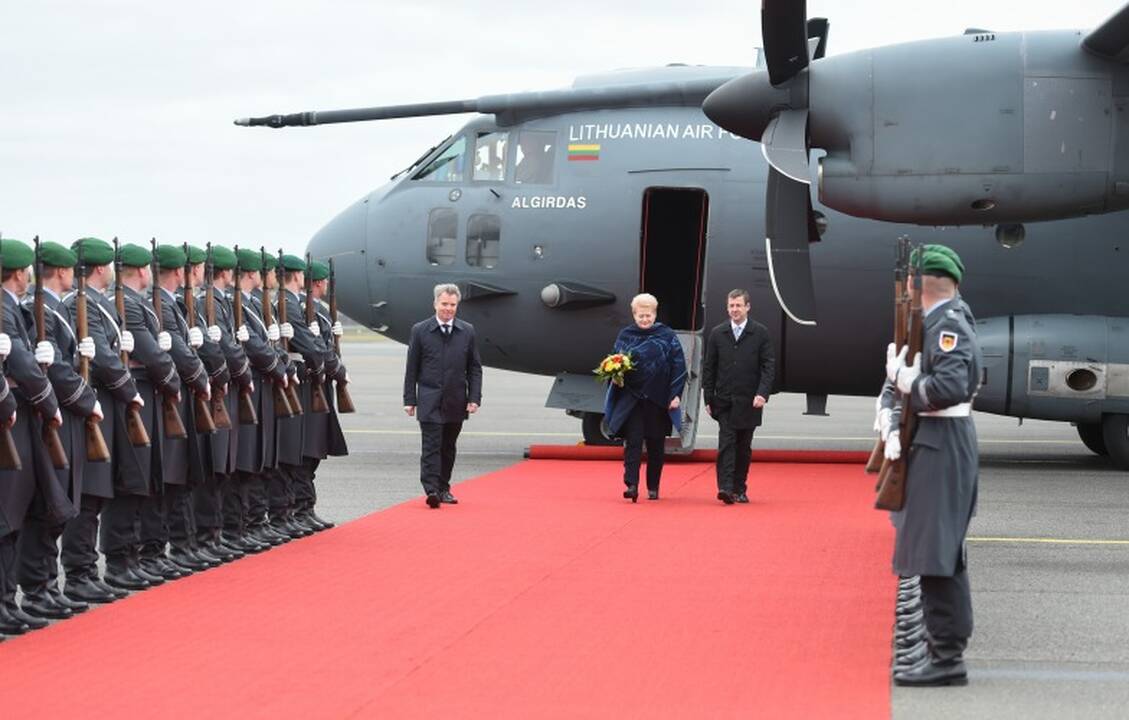 Prezidentės D. Grybauskaitės valstybinis vizitas Vokietijoje  