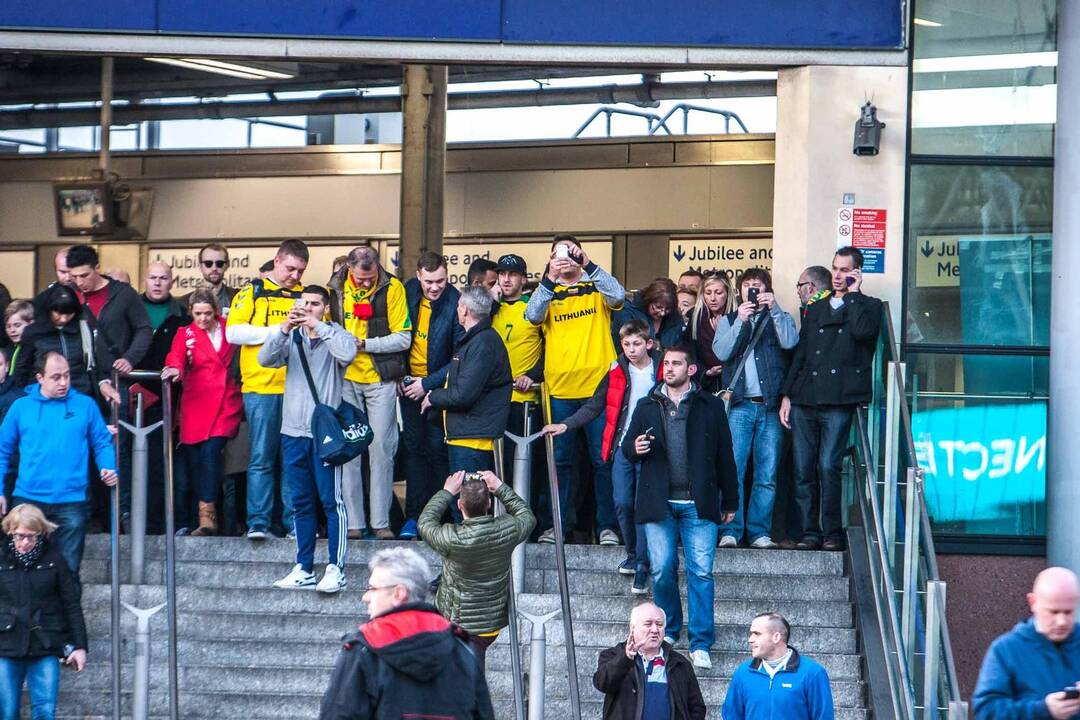 Lietuva - Anglija "Wembley" stadione