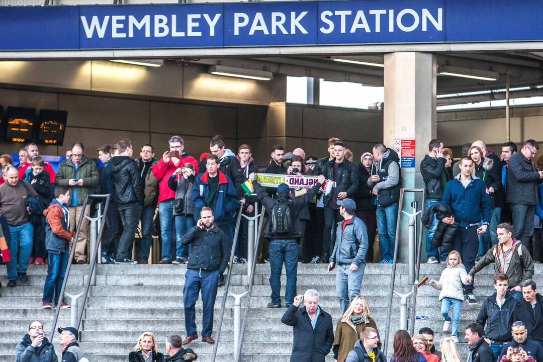 Lietuva - Anglija "Wembley" stadione