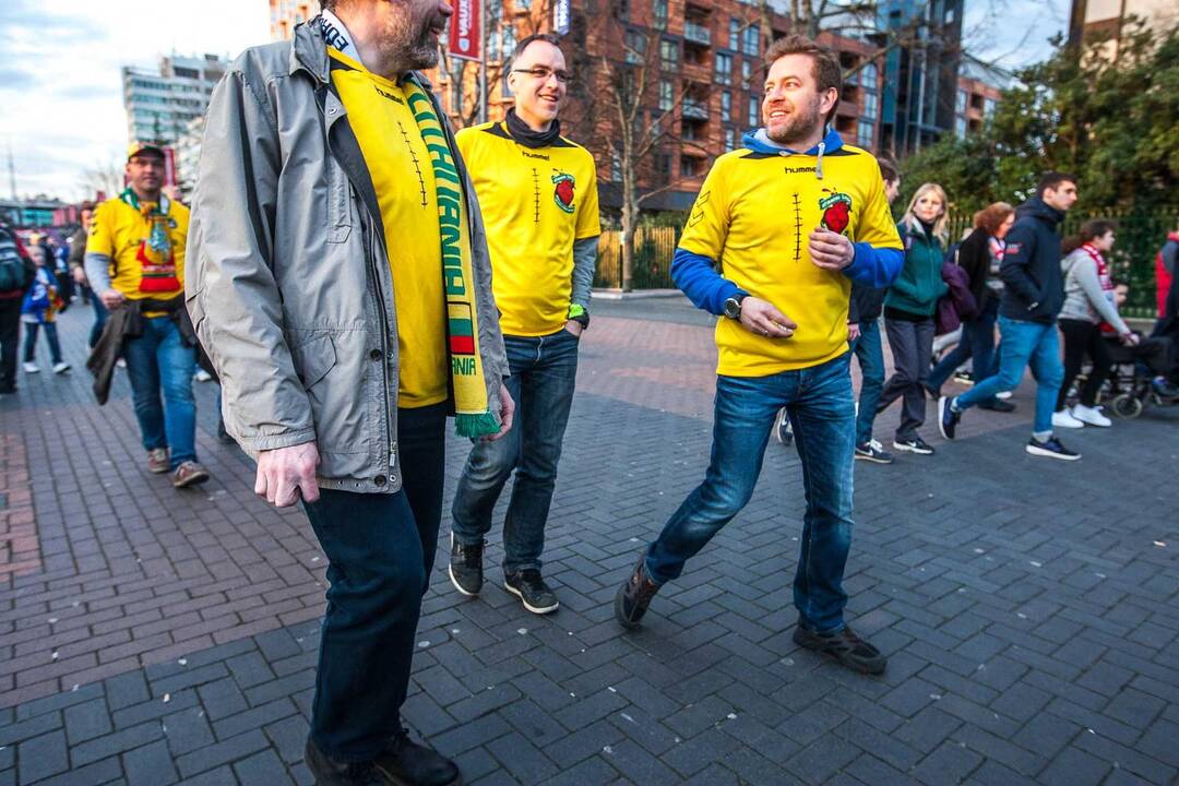 Lietuva - Anglija "Wembley" stadione