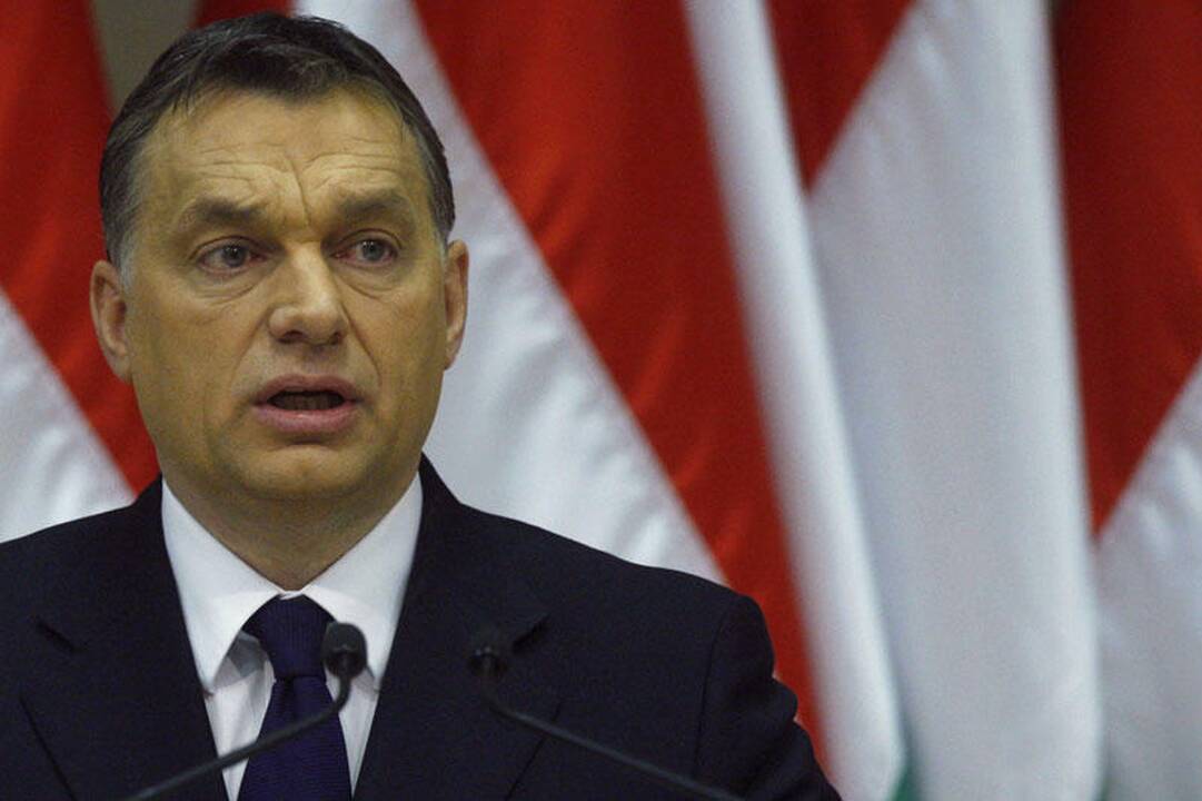 Vengrijos premjeras kritikuoja ES „šantažą“ dėl TVF paskolos