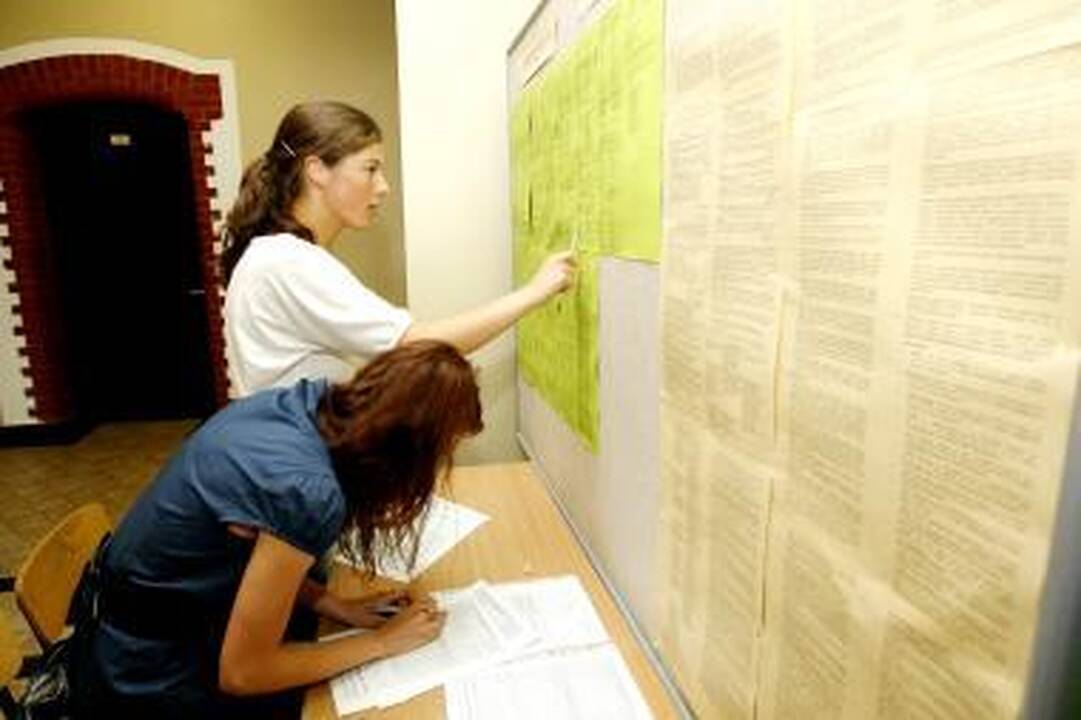 Specialistas: laiku dokumentus pristačiusių mokinių balai skaičiuoti sklandžiai