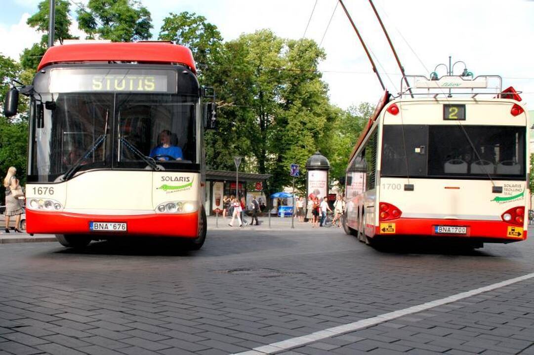 Miestiečius vežios "Vilniaus viešasis transportas"