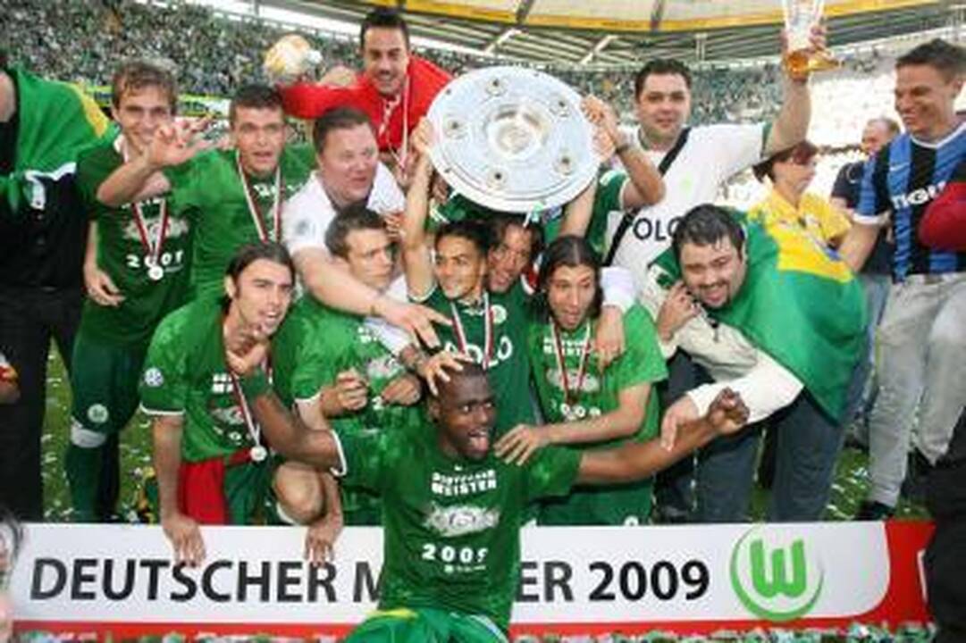 Vokietijos futbolo pirmenybes laimėjo "VfL Wolfsburg" 