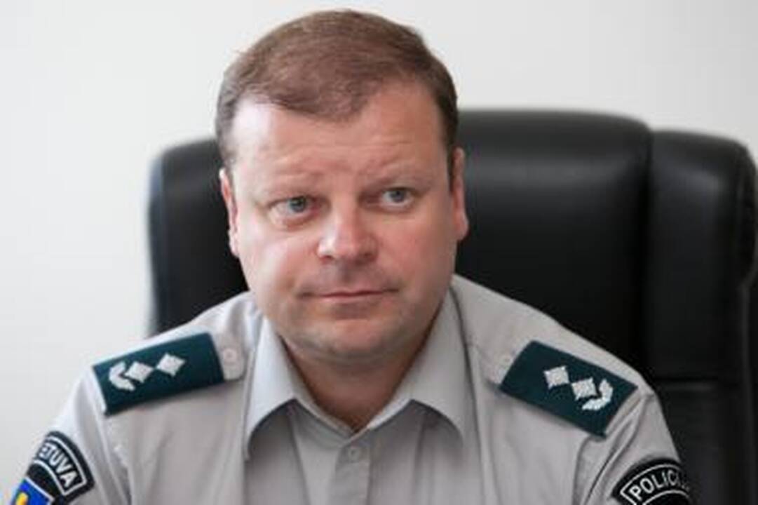 Naujuoju policijos vadovu turėtų tapti S.Skvernelis (papildyta)