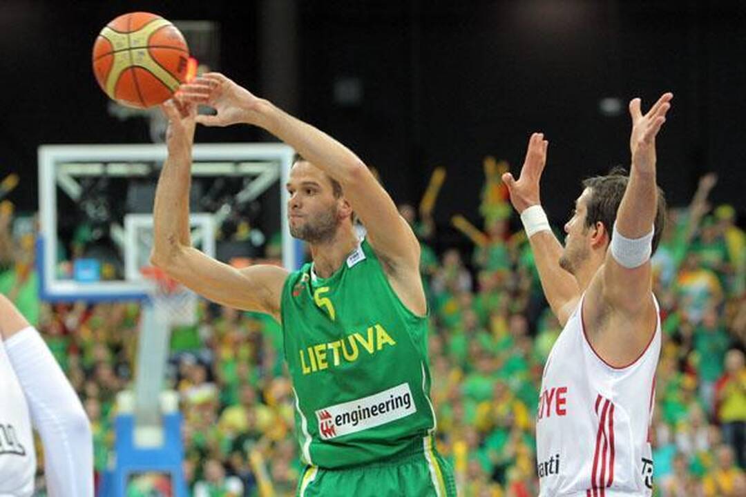 Trečias kartas nemelavo. Lietuva - Turkija 75:68