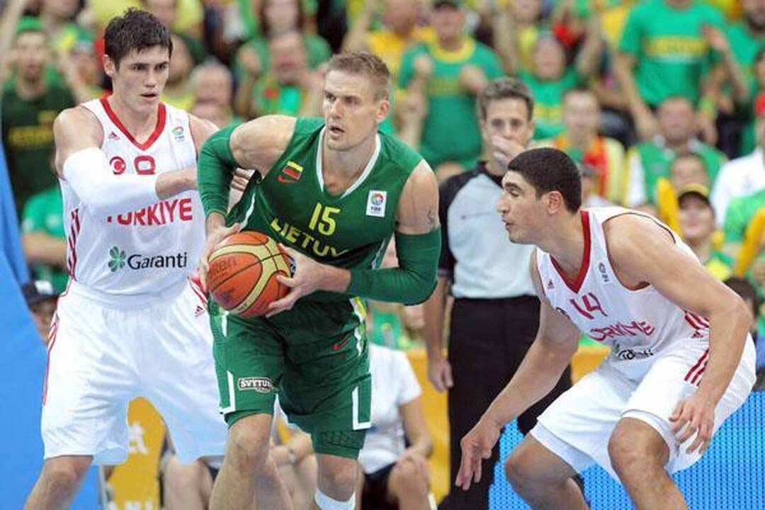 Trečias kartas nemelavo. Lietuva - Turkija 75:68