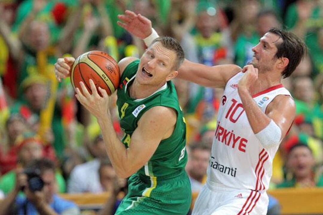 Trečias kartas nemelavo. Lietuva - Turkija 75:68