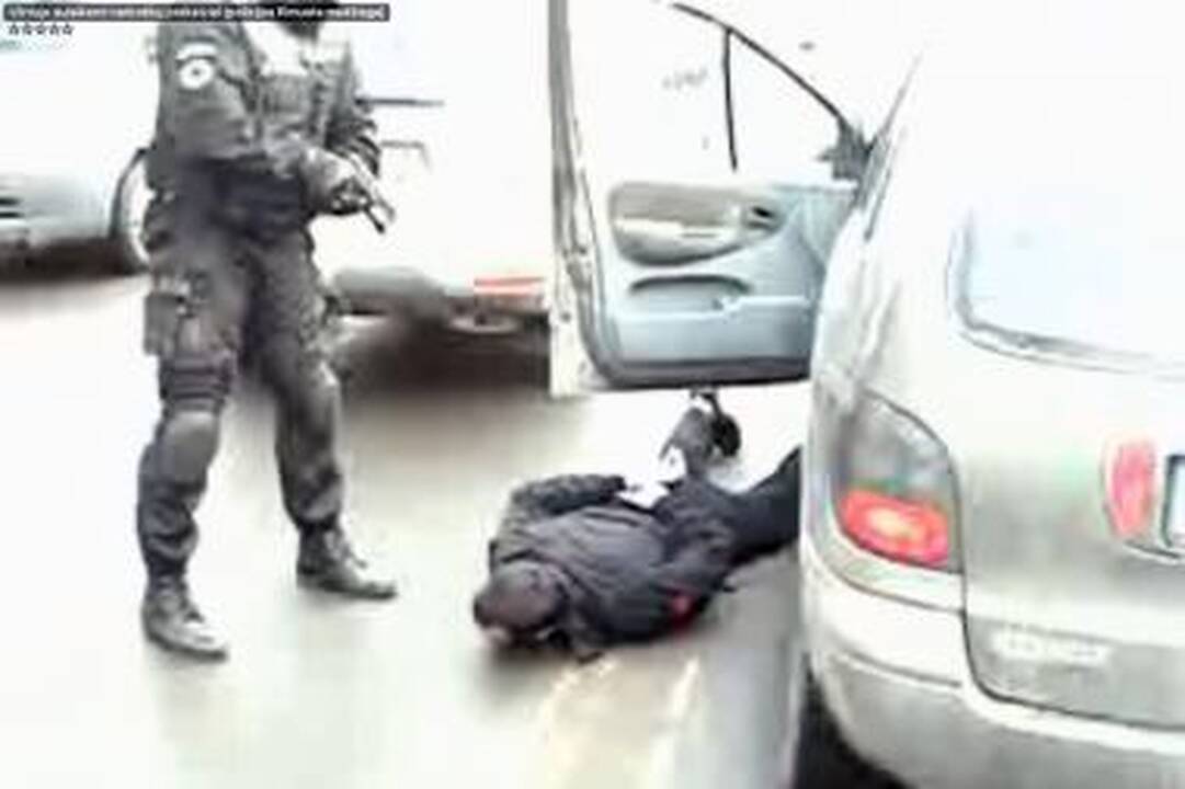 Sulaikytą gaują "Vilniaus brigados" garbei kriminalistai vadino "mažąja brigada" (papildyta)