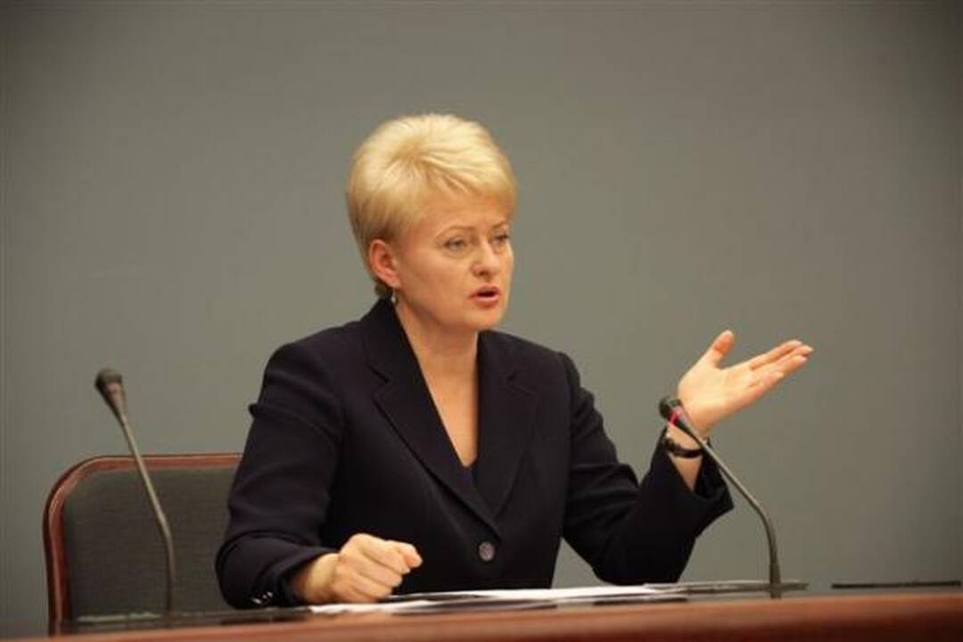 Prezidentė dalyvaus Latvijos Nepriklausomybės dienos minėjime